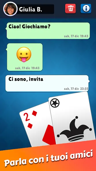Burraco classico carte online мод на Андроид: Monete illimitate e tavoli sbloccati — скриншот 2 Burraco classico carte online мод на Андроид: Monete illimitate e tavoli sbloccati — скриншот 2