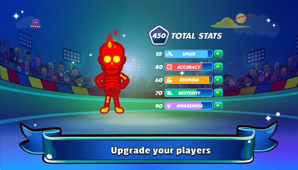Fulbo Galaxy — скачать мод: Безлимитные монеты и открыты игроки — скриншот 2 Fulbo Galaxy — скачать мод: Безлимитные монеты и открыты игроки — скриншот 2