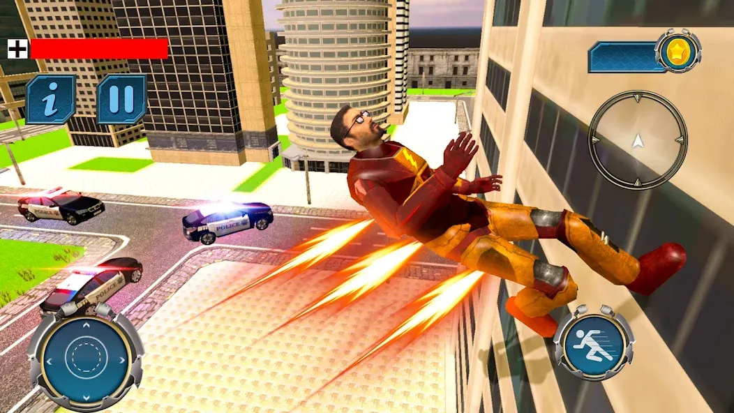 Скачать Light Superhero Speed Hero мод — Суперскорость и все уровни открыты — скриншот 1
