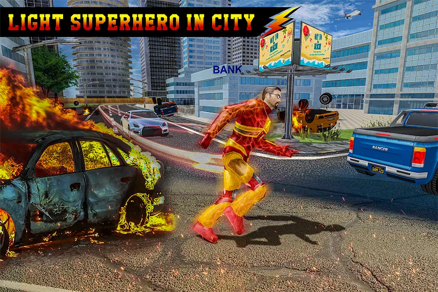 Скачать Light Superhero Speed Hero мод — Суперскорость и все уровни открыты — скриншот 3
