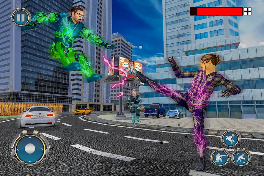 Скачать Light Superhero Speed Hero мод — Суперскорость и все уровни открыты — скриншот 4