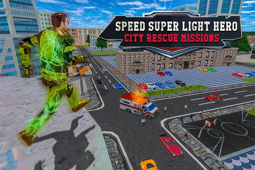 Скачать Light Superhero Speed Hero мод — Суперскорость и все уровни открыты — скриншот 5