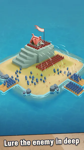 Island War — Безлимитные ресурсы и ускоренное строительство, скачать мод APK — скриншот 2 Island War — Безлимитные ресурсы и ускоренное строительство, скачать мод APK — скриншот 2