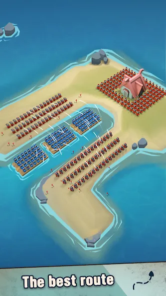 Island War — Безлимитные ресурсы и ускоренное строительство, скачать мод APK — скриншот 3 Island War — Безлимитные ресурсы и ускоренное строительство, скачать мод APK — скриншот 3