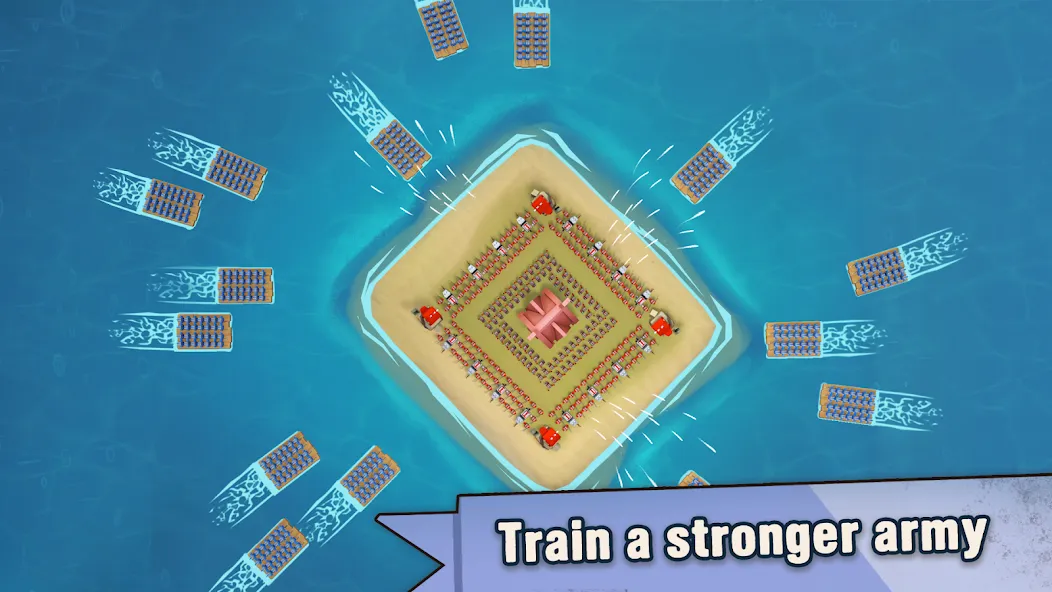 Island War — Безлимитные ресурсы и ускоренное строительство, скачать мод APK — скриншот 4 Island War — Безлимитные ресурсы и ускоренное строительство, скачать мод APK — скриншот 4