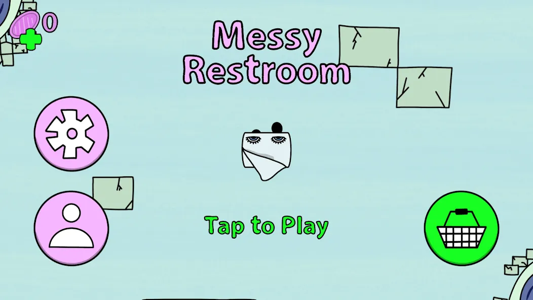 Messy Restroom — последняя версия с модом (Идеально чистый туалет) — скриншот 4