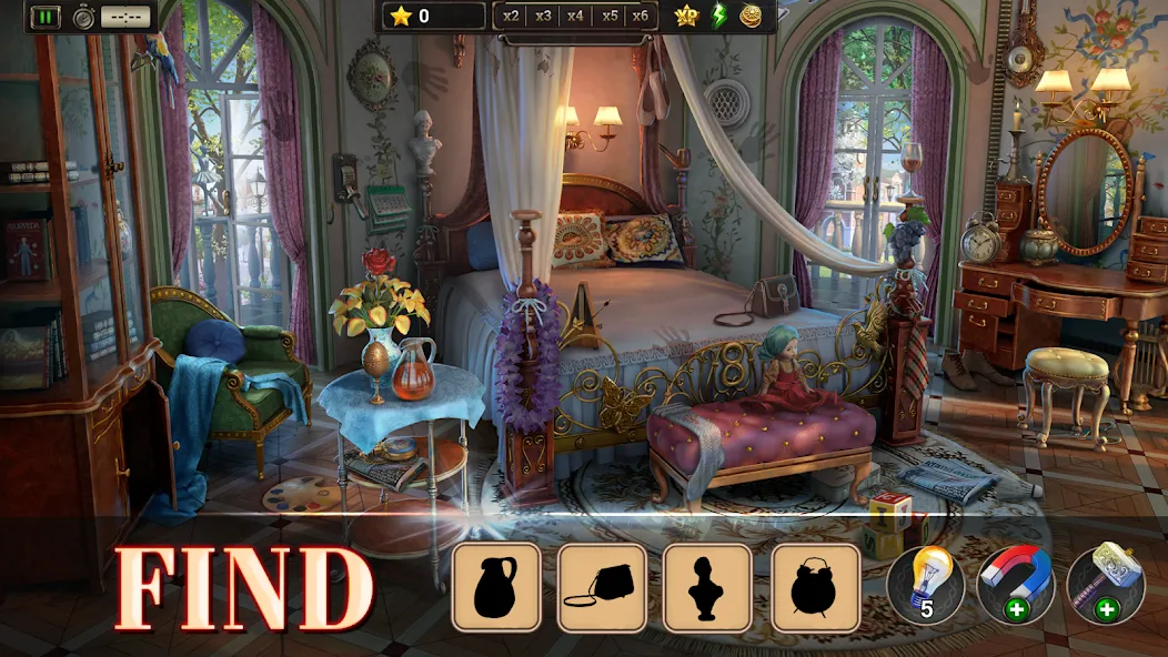 Скачать взлом Hidden Objects: Coastal Hill — Безлимитная энергия и подсказки — скриншот 1 Скачать взлом Hidden Objects: Coastal Hill — Безлимитная энергия и подсказки — скриншот 1