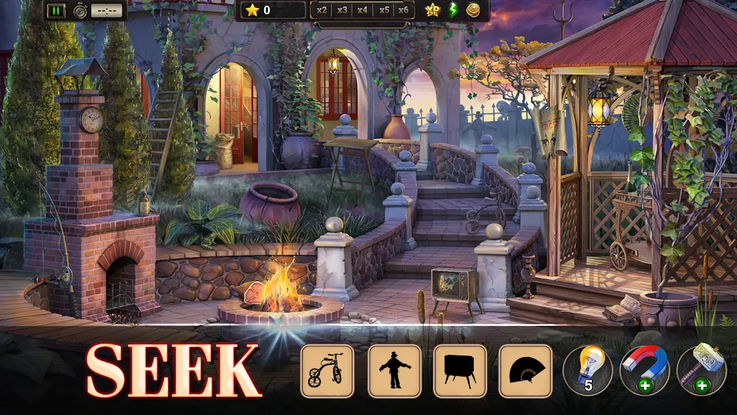 Скачать взлом Hidden Objects: Coastal Hill — Безлимитная энергия и подсказки — скриншот 4 Скачать взлом Hidden Objects: Coastal Hill — Безлимитная энергия и подсказки — скриншот 4