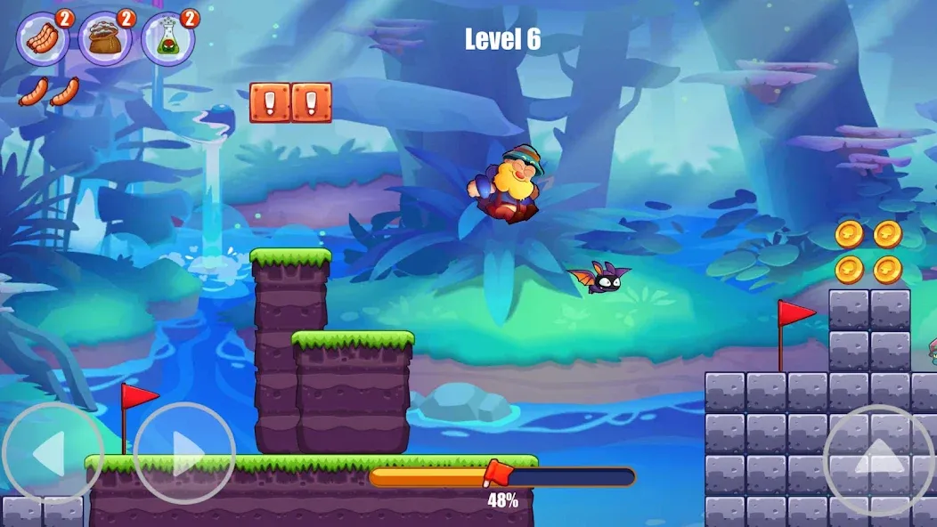 Скачать Miner's World: Super Run Game последней версии — Безлимитные монеты и открытые уровни — скриншот 2