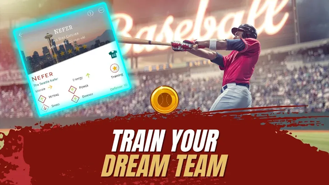 Astonishing Baseball Manager взлом APK — Безлимитные деньги и все функции — скриншот 3