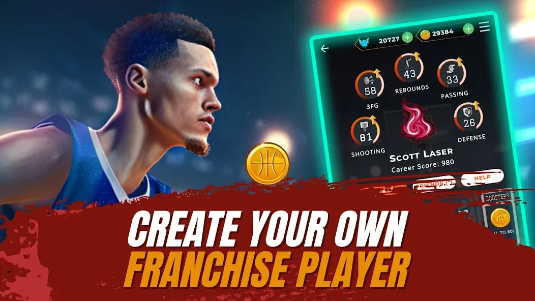 Astonishing Basketball Manager — скачать мод: Безлимитные деньги и ресурсы — скриншот 2 Astonishing Basketball Manager — скачать мод: Безлимитные деньги и ресурсы — скриншот 2