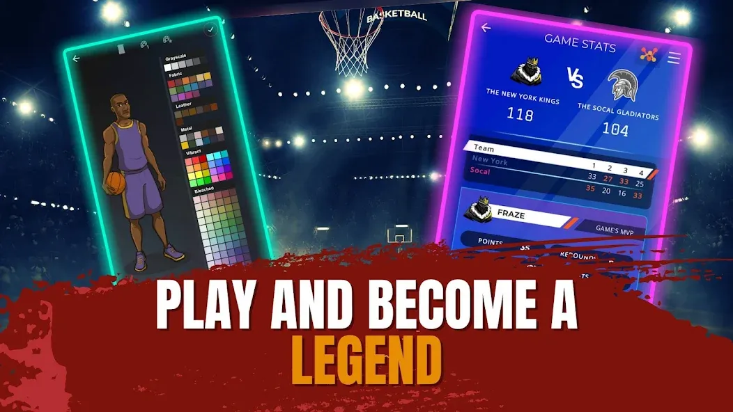 Astonishing Basketball Manager — скачать мод: Безлимитные деньги и ресурсы — скриншот 5 Astonishing Basketball Manager — скачать мод: Безлимитные деньги и ресурсы — скриншот 5