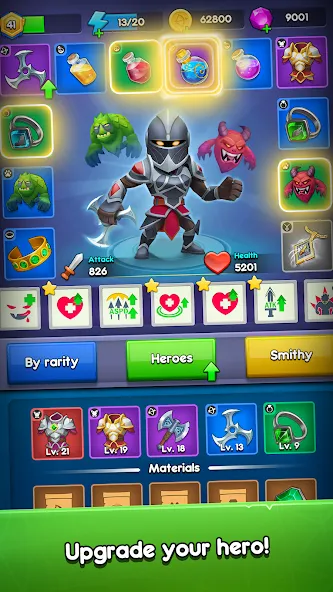 Скачать Magic Archer: fantasy rpg game бесплатно — Безлимитные ресурсы и усиленная атака — скриншот 1