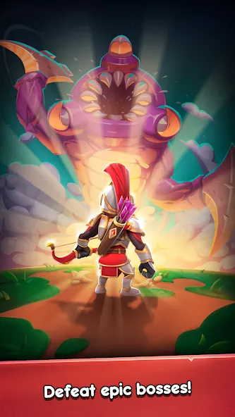 Скачать Magic Archer: fantasy rpg game бесплатно — Безлимитные ресурсы и усиленная атака — скриншот 2