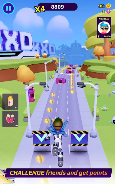 PKXD Runner — Безлимитные монеты и открыты скины, скачать мод APK — скриншот 2