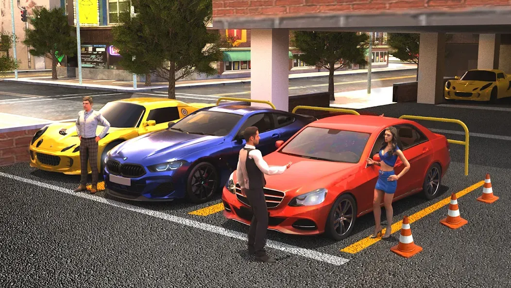 Luxury Car Parking Games бесплатно на Андроид — мод: Безлимитные деньги и все машины — скриншот 2 Luxury Car Parking Games бесплатно на Андроид — мод: Безлимитные деньги и все машины — скриншот 2