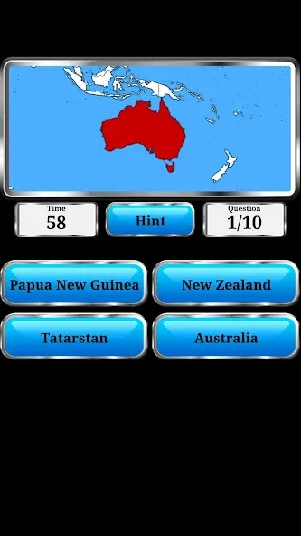 World Geography - Quiz Game MOD APK: Все страны и столицы открыты — скриншот 2 World Geography - Quiz Game MOD APK: Все страны и столицы открыты — скриншот 2