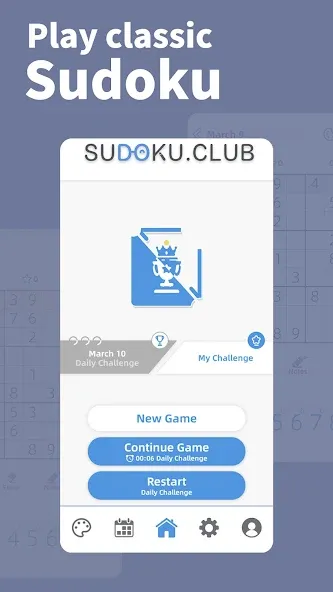 Скачать AGED Sudoku — Открыты все уровни и подсказки — скриншот 1