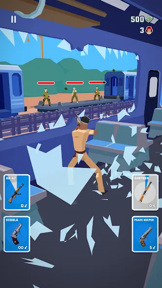 Мод Agent Action - Spy Shooter — Бесконечные патроны и все оружие, скачать APK — скриншот 2 Мод Agent Action - Spy Shooter — Бесконечные патроны и все оружие, скачать APK — скриншот 2