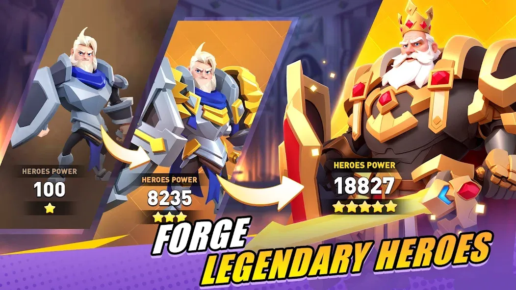 Скачать Valor Legends: Idle RPG последней версии — Безлимитные ресурсы и герои — скриншот 4 Скачать Valor Legends: Idle RPG последней версии — Безлимитные ресурсы и герои — скриншот 4