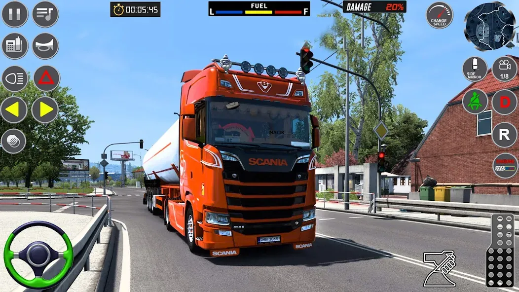 Oil Tanker Transport Simulator — скачать мод: Безлимитные деньги и топливо — скриншот 5 Oil Tanker Transport Simulator — скачать мод: Безлимитные деньги и топливо — скриншот 5
