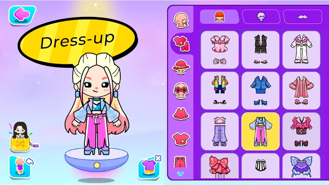 Aha World: Baby Care (Мод: Разблокированы все предметы и локации) — скачать на Андроид — скриншот 1