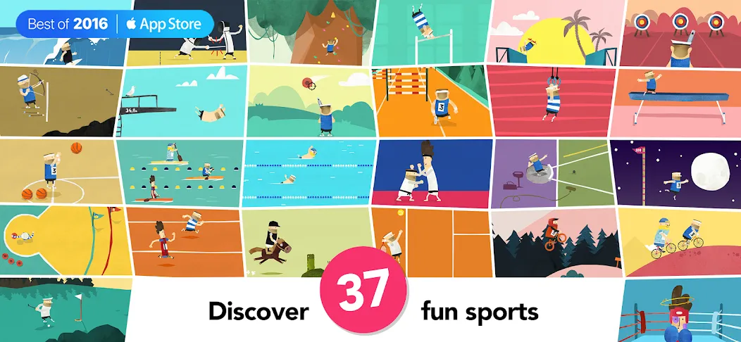Скачать Fiete Sports - 37 Sport Games — Открыты все спортивные игры — скриншот 1