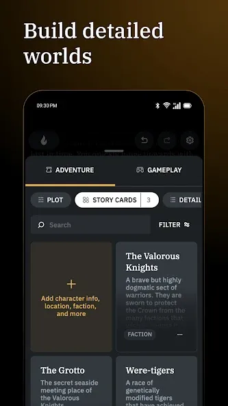 AI Dungeon взломанный APK — Безлимитные приключения и ресурсы — скриншот 2 AI Dungeon взломанный APK — Безлимитные приключения и ресурсы — скриншот 2
