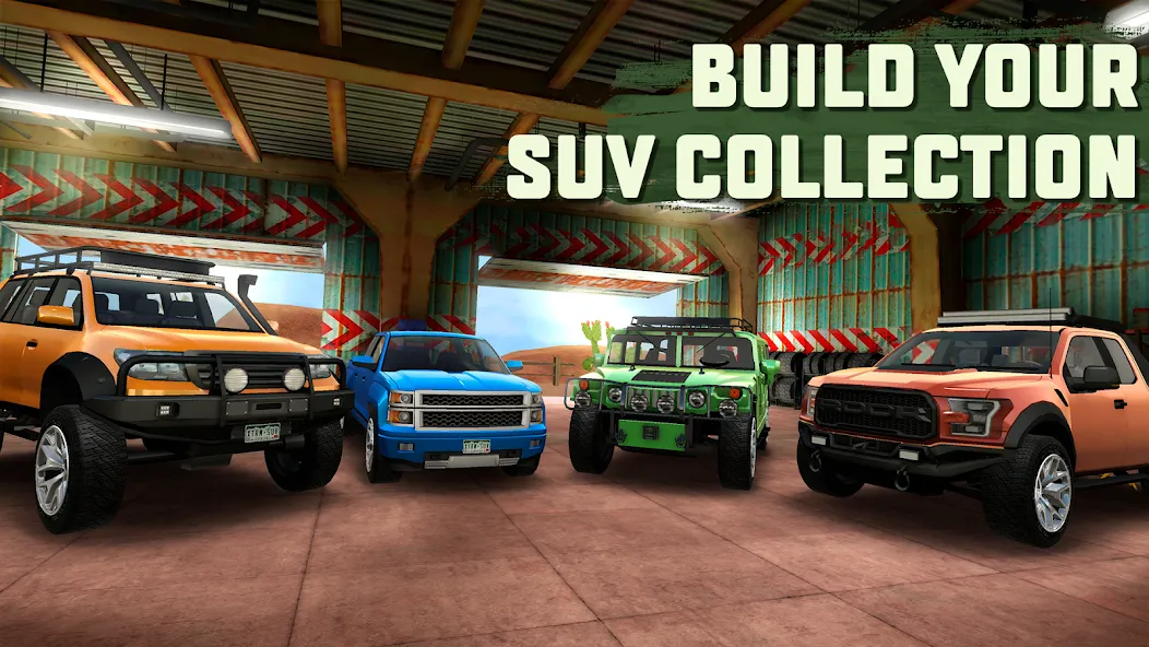 Скачать Extreme SUV Driving Simulator мод — Безлимитные деньги и топливо — скриншот 4