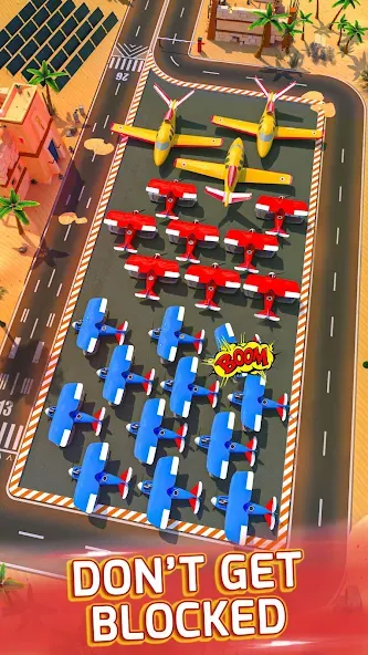Скачать Runway Parking Jam последней версии — Безлимитные деньги и подсказки — скриншот 4 Скачать Runway Parking Jam последней версии — Безлимитные деньги и подсказки — скриншот 4