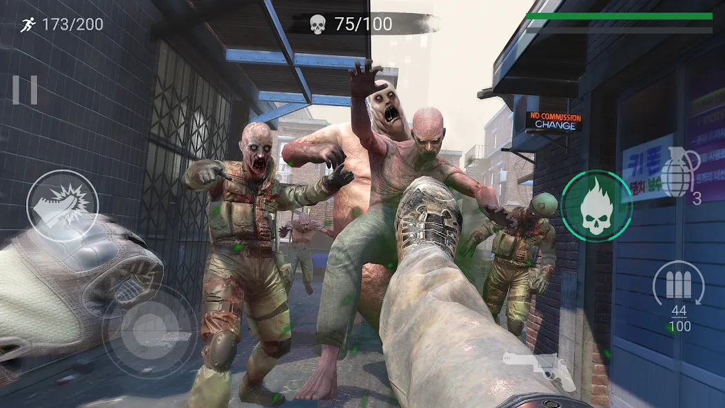 Скачать взлом Zombeast: FPS Zombie Shooter — Безлимитные патроны и мощное оружие — скриншот 4