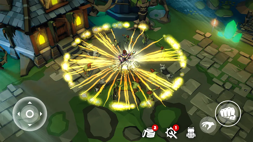 Polygon Fantasy: Action RPG — скачать мод: Безлимитные ресурсы и усиленная экипировка — скриншот 1 Polygon Fantasy: Action RPG — скачать мод: Безлимитные ресурсы и усиленная экипировка — скриншот 1