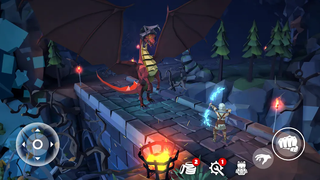 Polygon Fantasy: Action RPG — скачать мод: Безлимитные ресурсы и усиленная экипировка — скриншот 4 Polygon Fantasy: Action RPG — скачать мод: Безлимитные ресурсы и усиленная экипировка — скриншот 4