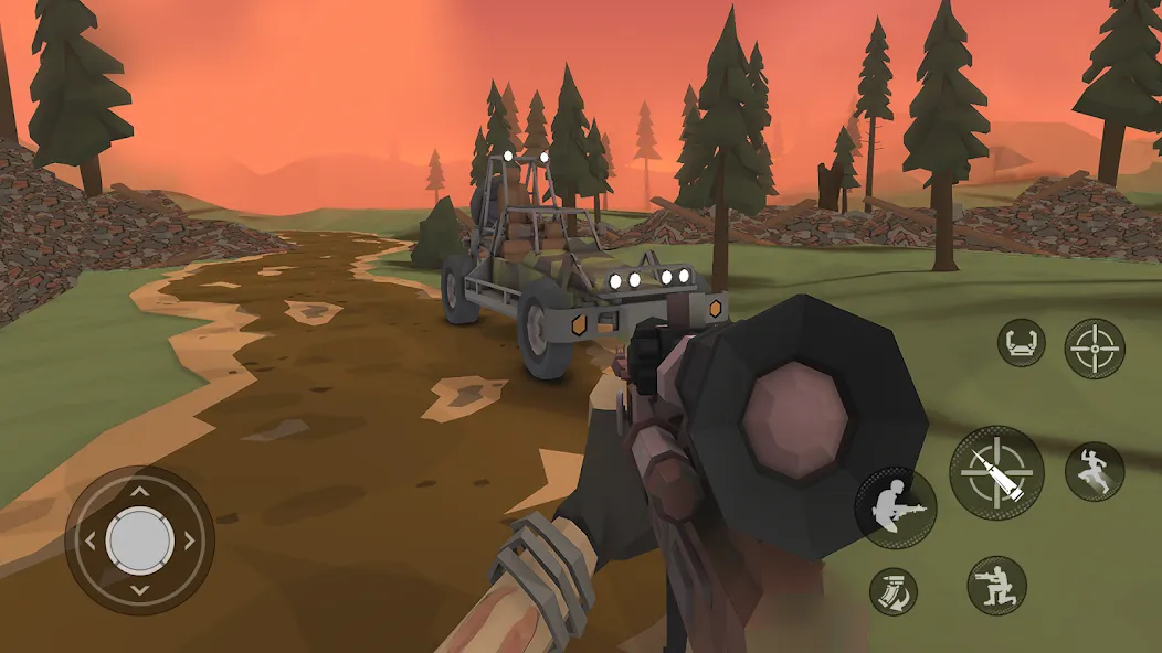 The Walking Zombie 2: Shooter MOD APK: Безлимитные патроны и здоровье — скриншот 3