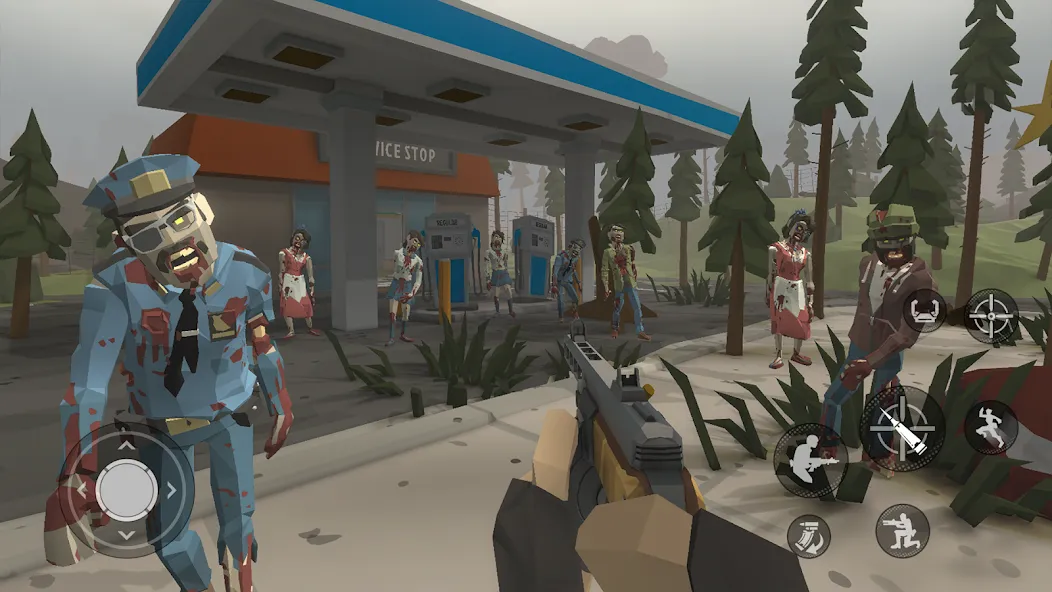 The Walking Zombie 2: Shooter MOD APK: Безлимитные патроны и здоровье — скриншот 5