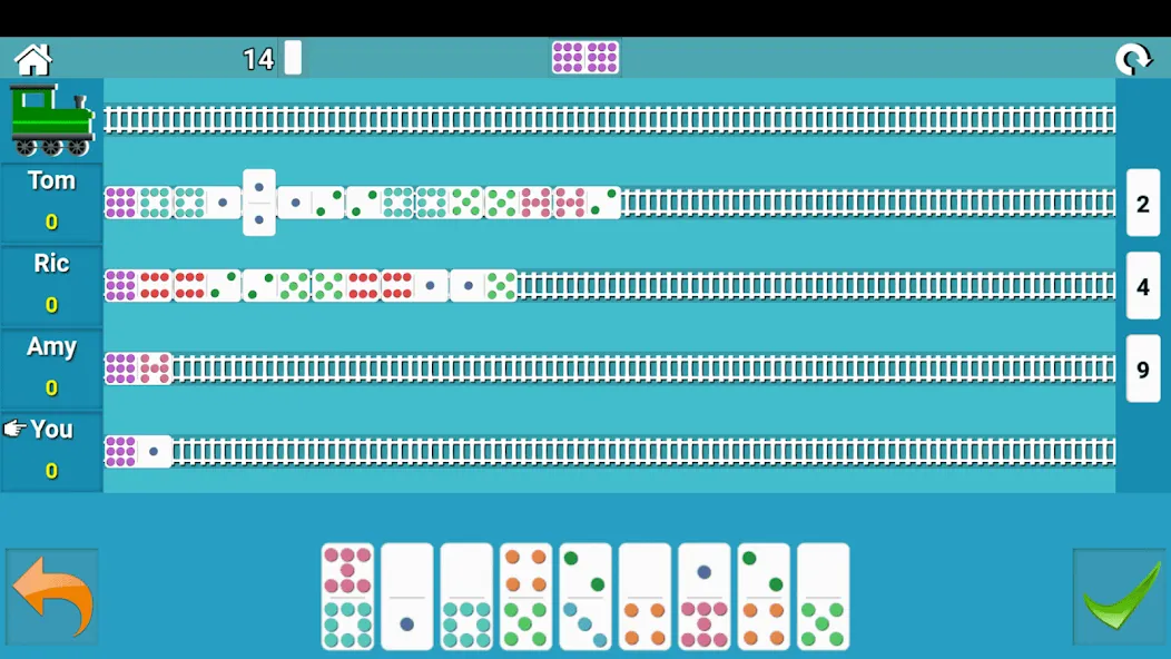 Train Dominoes — последняя версия с модом (Безлимитные монеты и все уровни) — скриншот 3