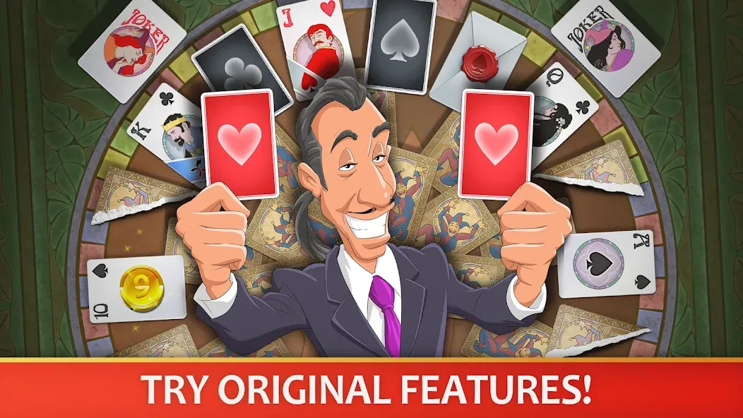 Скачать Solitaire Perfect Match на Андроид с модом — Без рекламы и бесконечные подсказки — скриншот 4