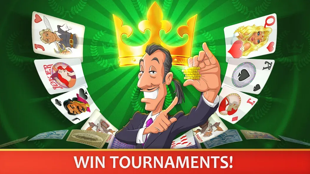 Скачать Solitaire Perfect Match на Андроид с модом — Без рекламы и бесконечные подсказки — скриншот 5