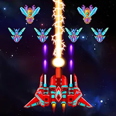 Galaxy Attack: Shooting Game — последняя версия с модом (Безлимитные деньги и улучшенное оружие)