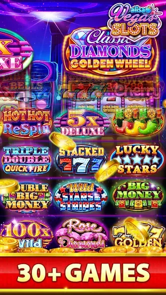 VEGAS Slots by Alisa – Free Fu на телефон — скачать мод: Безлимитные монеты и бонусы — скриншот 3 VEGAS Slots by Alisa – Free Fu на телефон — скачать мод: Безлимитные монеты и бонусы — скриншот 3