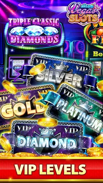 VEGAS Slots by Alisa – Free Fu на телефон — скачать мод: Безлимитные монеты и бонусы — скриншот 4 VEGAS Slots by Alisa – Free Fu на телефон — скачать мод: Безлимитные монеты и бонусы — скриншот 4