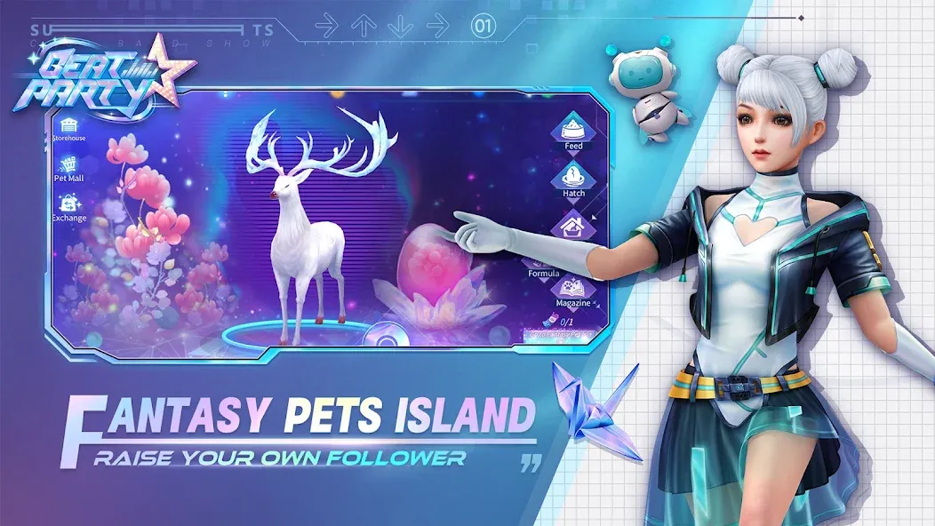 Мод Beat Party — Безлимитные монеты и энергии, скачать APK — скриншот 1