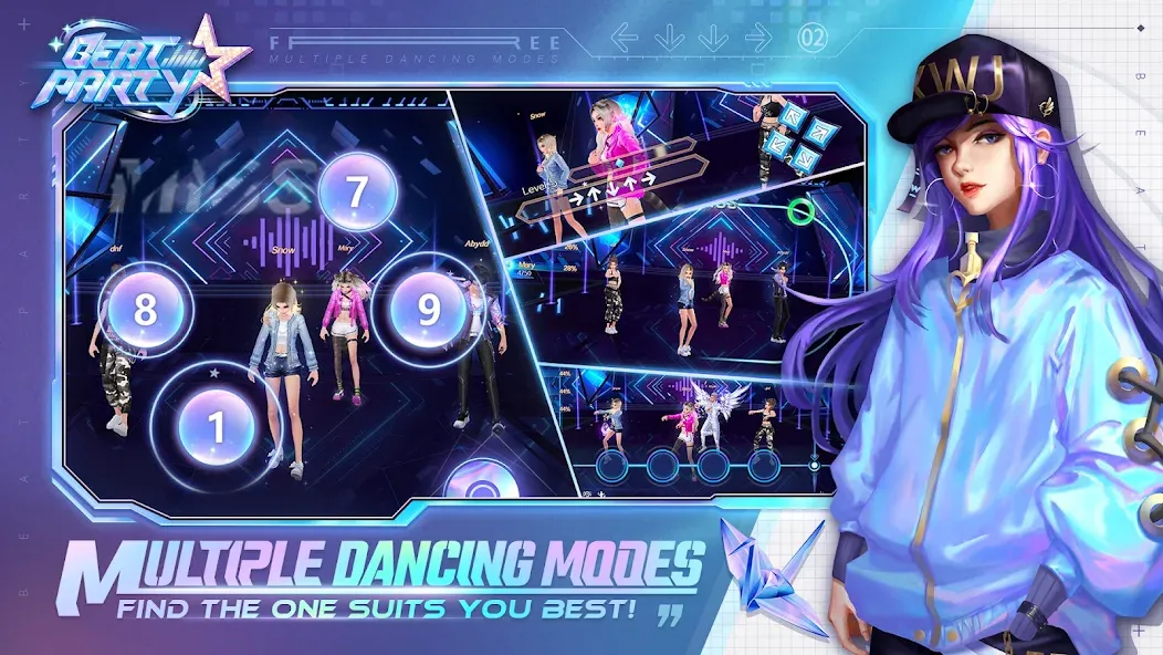 Мод Beat Party — Безлимитные монеты и энергии, скачать APK — скриншот 2