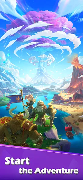 Скачать Animal Lords : Merge & Rumble мод — Безлимитные монеты и усиленные герои — скриншот 5
