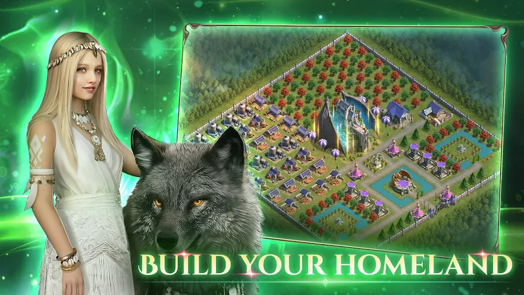 Myths of Moonrise взлом APK — Безлимитные ресурсы и ускоренное строительство — скриншот 4