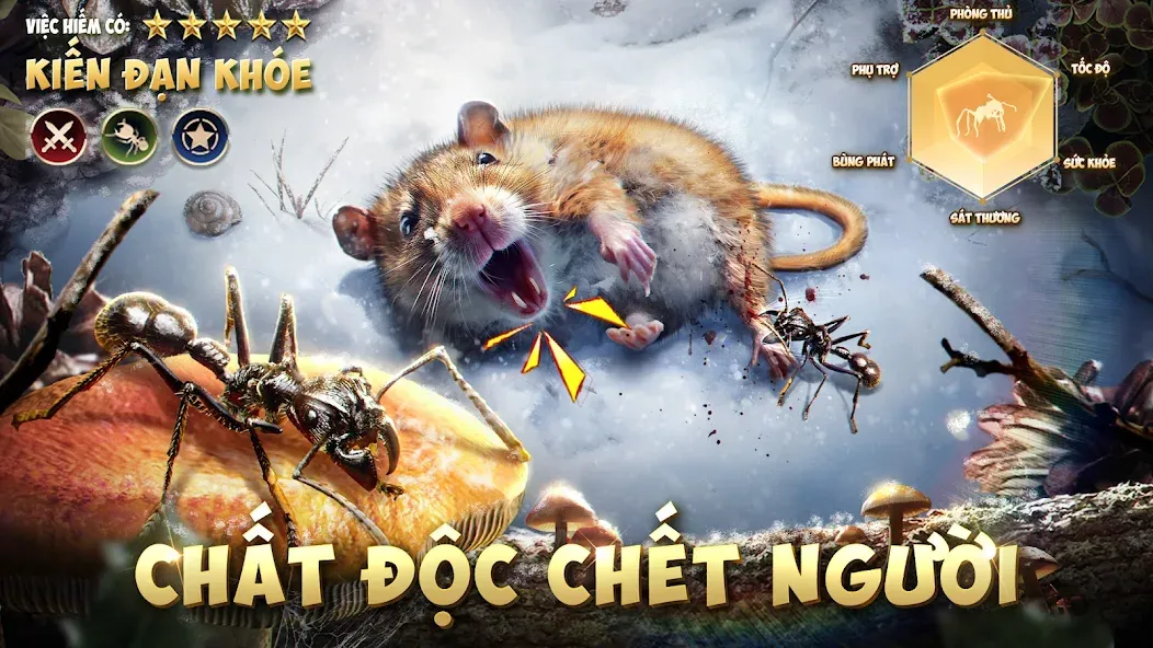 Vương Quốc Kiến - Gamota взлом на Андроид — Безлимитные ресурсы и ускорение развития — скриншот 2 Vương Quốc Kiến - Gamota взлом на Андроид — Безлимитные ресурсы и ускорение развития — скриншот 2