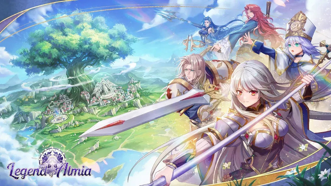 Legend of Almia:idle RPG взломанный APK — Безлимитные ресурсы и усиленные герои — скриншот 1 Legend of Almia:idle RPG взломанный APK — Безлимитные ресурсы и усиленные герои — скриншот 1