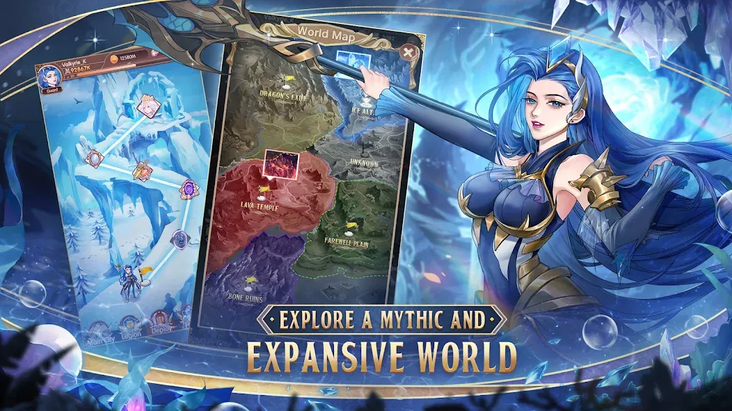 Legend of Almia:idle RPG взломанный APK — Безлимитные ресурсы и усиленные герои — скриншот 5 Legend of Almia:idle RPG взломанный APK — Безлимитные ресурсы и усиленные герои — скриншот 5