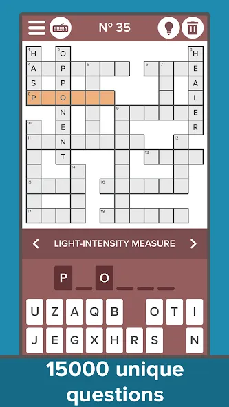 Скачать Crossword: Grand collection мод — Безлимитные подсказки и открыты все уровни — скриншот 1 Скачать Crossword: Grand collection мод — Безлимитные подсказки и открыты все уровни — скриншот 1