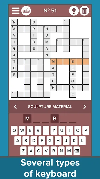 Скачать Crossword: Grand collection мод — Безлимитные подсказки и открыты все уровни — скриншот 2 Скачать Crossword: Grand collection мод — Безлимитные подсказки и открыты все уровни — скриншот 2